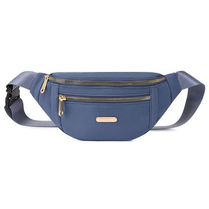 Casual Large Phone Belt Bag, Men Waist Bag, Women's Canvas Fanny Pack, Travel Purse