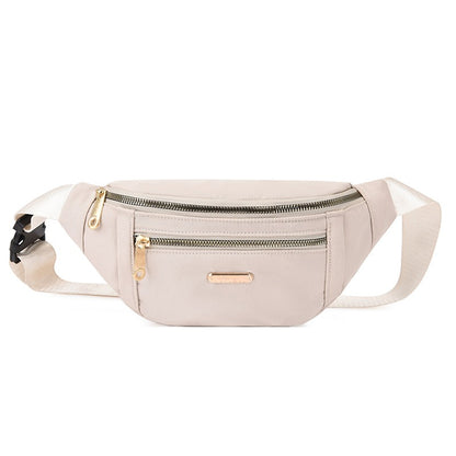 Casual Large Phone Belt Bag, Men Waist Bag, Women's Canvas Fanny Pack, Travel Purse
