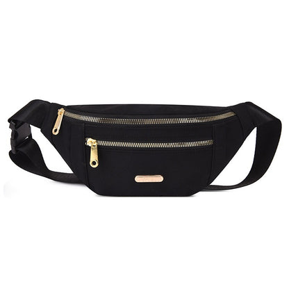 Casual Large Phone Belt Bag, Men Waist Bag, Women's Canvas Fanny Pack, Travel Purse