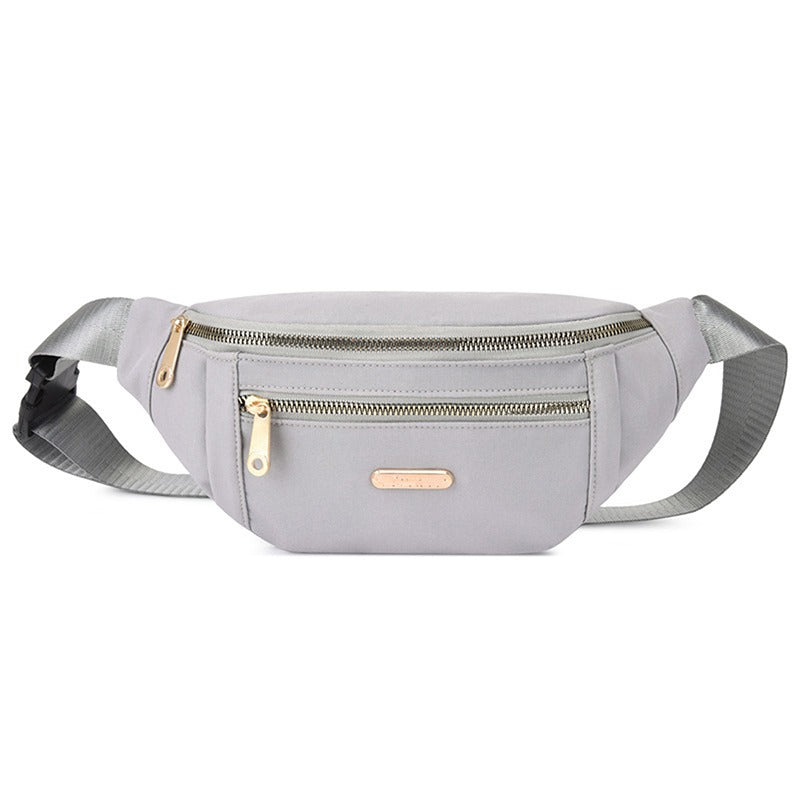 Casual Large Phone Belt Bag, Men Waist Bag, Women's Canvas Fanny Pack, Travel Purse