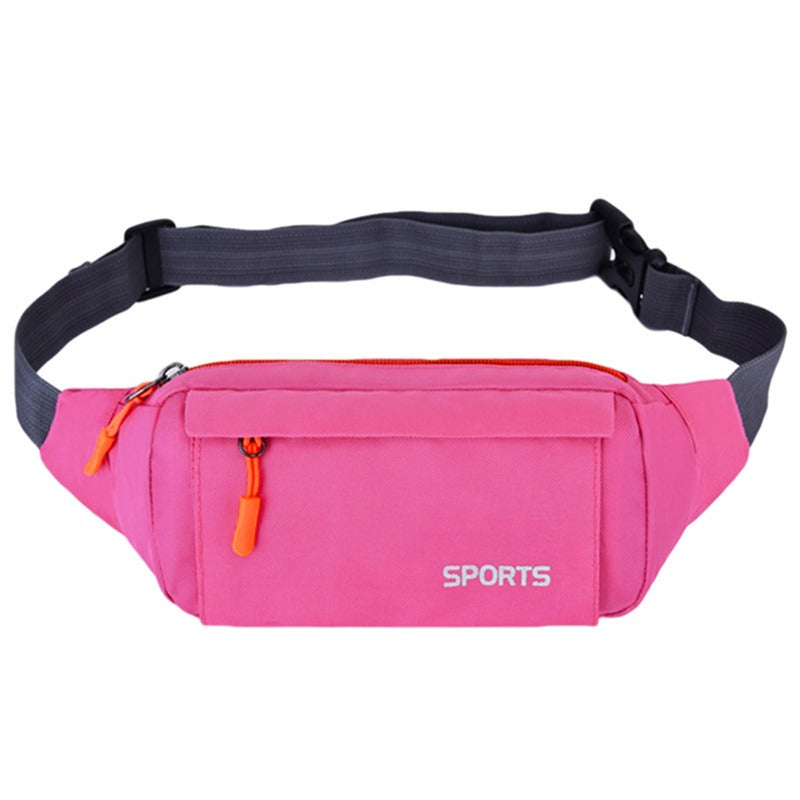 Casual Large Phone Belt Bag, Men Waist Bag, Women's Canvas Fanny Pack, Travel Purse