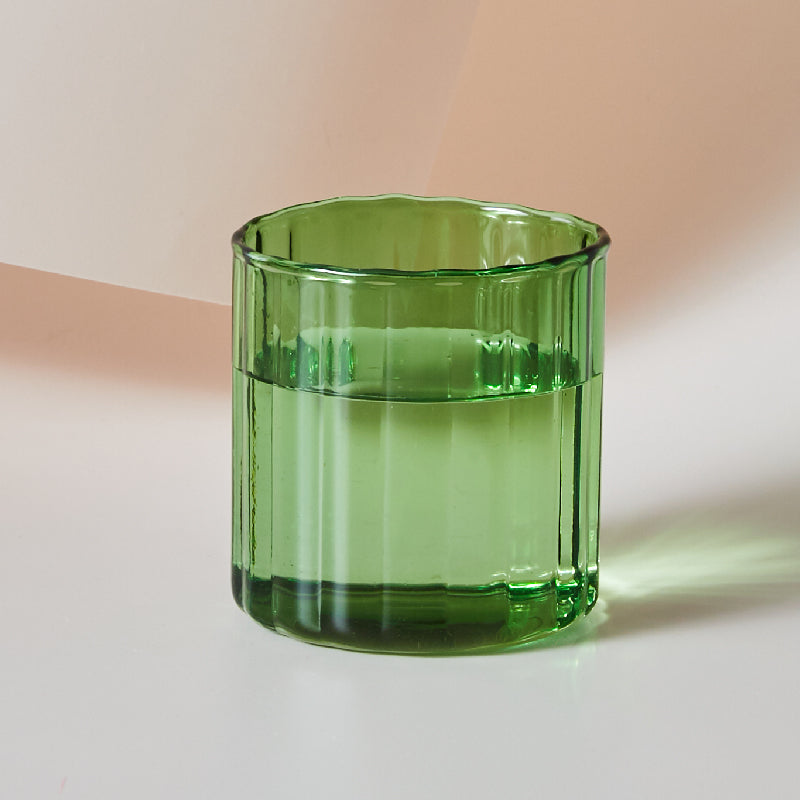 Glass Cups, Heat Resistant Glass Cup Brewing Mugs, Stripe Glass Tea, Office Juice Coffee, Milk Mug Family Cups