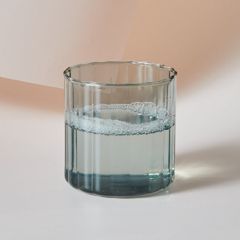 Glass Cups, Heat Resistant Glass Cup Brewing Mugs, Stripe Glass Tea, Office Juice Coffee, Milk Mug Family Cups