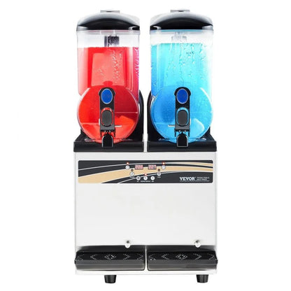 Slushie Maker Commercial Frozen Drink Machine Double Tank Slushy Maker Stainless Steel Margarita Sm 9