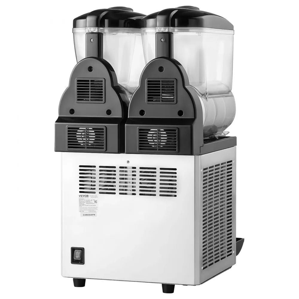 Slushie Maker Commercial Frozen Drink Machine Double Tank Slushy Maker Stainless Steel Margarita Sm 3