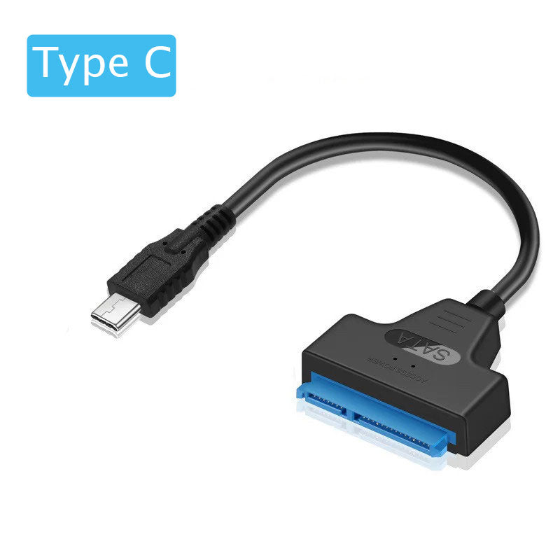 USB Cable, SATA Pin Adapter, External HDD SSD, Hard Drive Connector