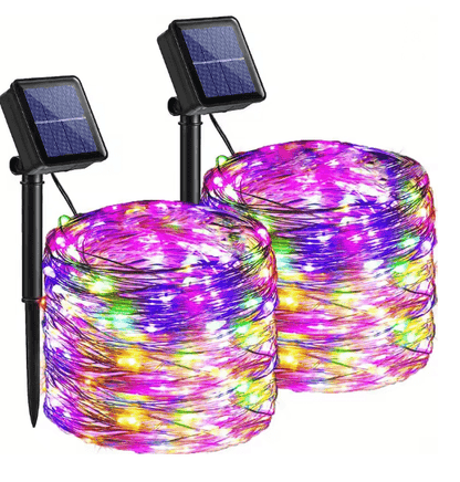 SunGlow Solar Fairy Lights Outdoor String With 8 Lighting Modes 6