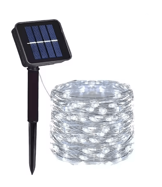 SunGlow Solar Fairy Lights Outdoor String With 8 Lighting Modes 3