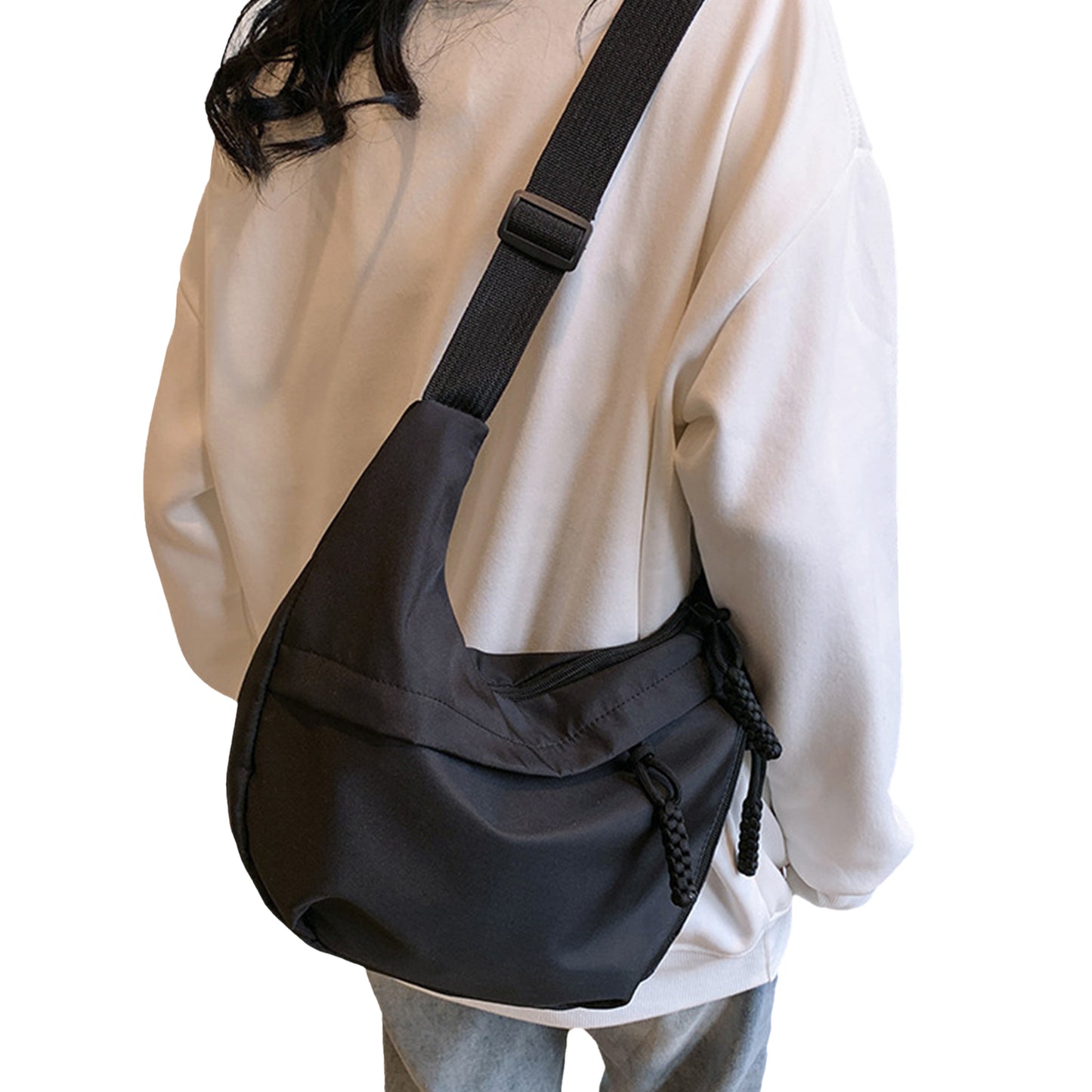 Large Capacity Commuting Crossbody Bag, New Style Classy Fashion Single Shoulder Bag, Thoughtful Gift for Office Workers