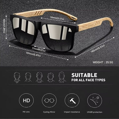 RetroSquare UV400 Luxury Sunglasses  Vintage Square Frame For Men  Women 5