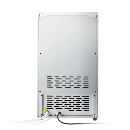 Stainless Steel Ice Maker Commercial Ice Maker Machine High Storage Freestanding Under Counter LED  8