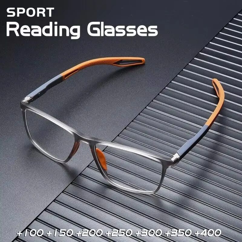 FlexRead TR90 Sport Reading Glasses  AntiBlue Light Presbyopia Frames 100 To 400 1