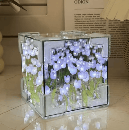 LumiTulip DIY Flower Cube Night Light Kit For Handmade Room Decor 3