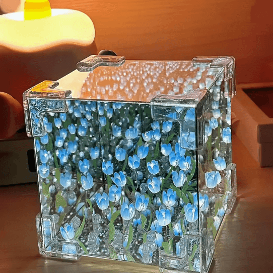 LumiTulip DIY Flower Cube Night Light Kit For Handmade Room Decor 4