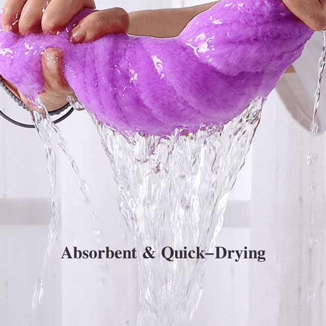 LuxeSoft Coral Velvet Bath Towel Set  Super Absorbent QuickDry 2Piece Collection 1