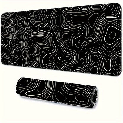 Large Mouse Pads For Desk, Gaming Mouse Pad, Extended Mouse Pad, Mouse Pad with Stitched Edges and Non-Slip Rubber Base
