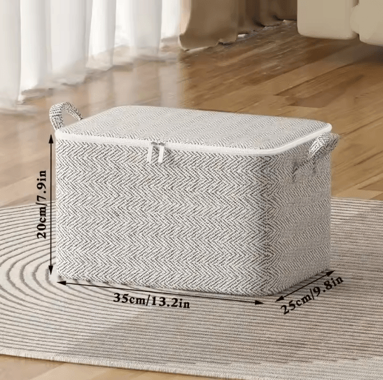 StoreEase Large Capacity Closet Storage Bag  Foldable NonWoven Organizer For Clothing Quilts  Toys 6