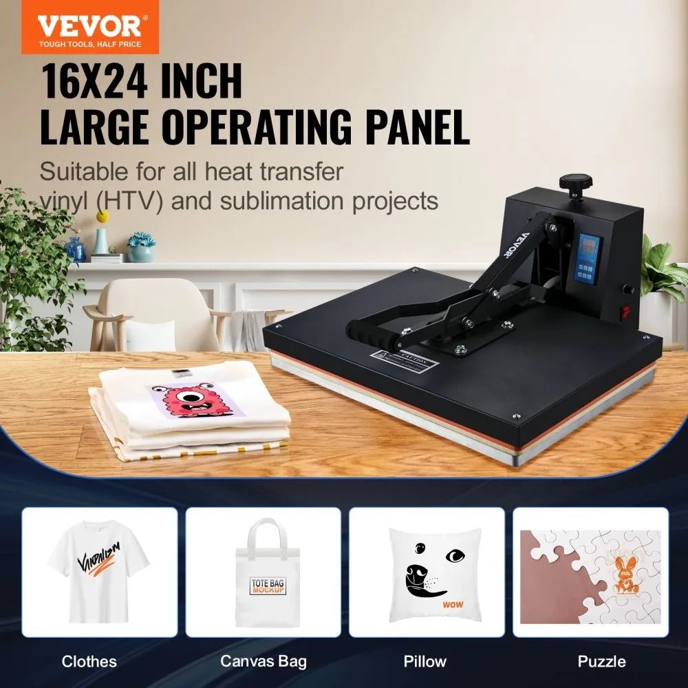 Digital Industrial Sublimation Printer Heat Press High Pressure Heat Press Machine Power Fast Heati 2