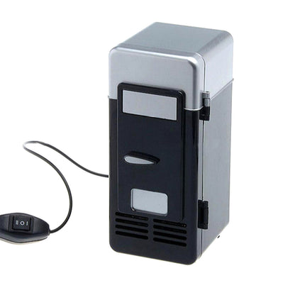 Portable USB Refrigerator Mini Beverage Cooler Drink Cans Warmer Laptop Car PC Cooler 5