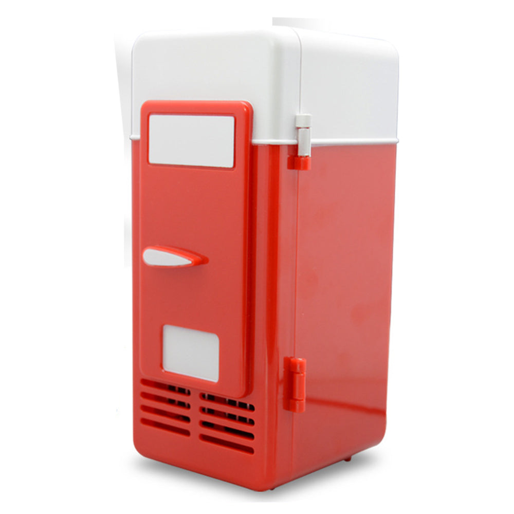 Portable USB Refrigerator Mini Beverage Cooler Drink Cans Warmer Laptop Car PC Cooler 6