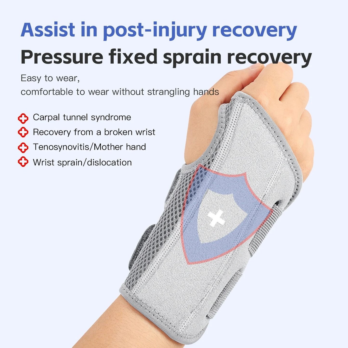Wrist Brace For Carpal Tunnel Support Brace With Splints Hand Support For Arthritis And Wrist Pain  2