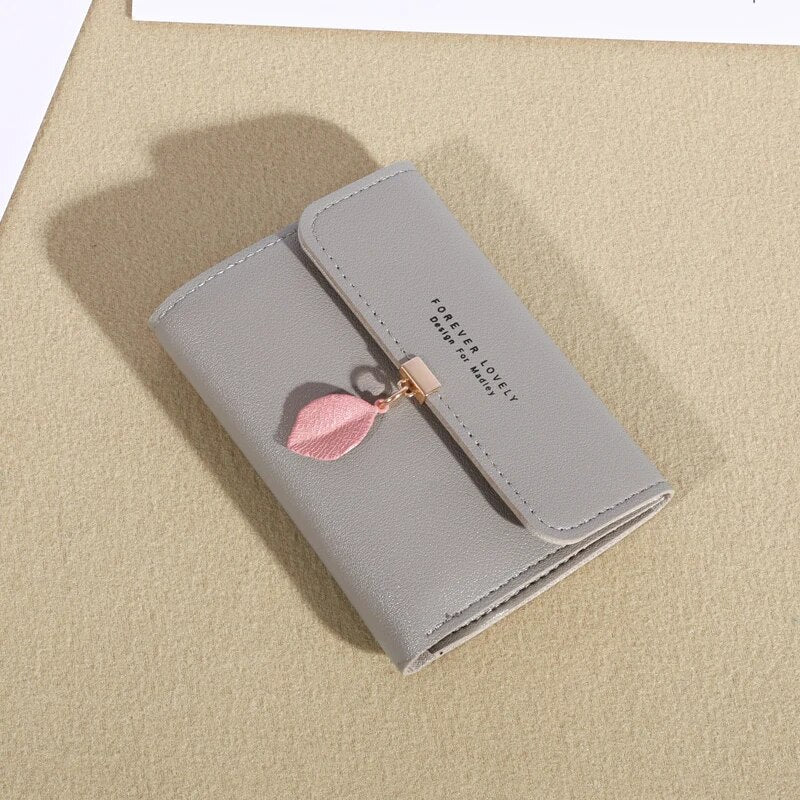 Minimalist Credit Card Holder Trifold Clutch Coin Purse Womens Casual Wallet 7