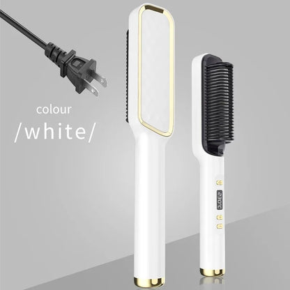 Electric Hot Straight Hair Straightener Comb Multifunctional Negative Ion AntiScalding Styling Tool 3