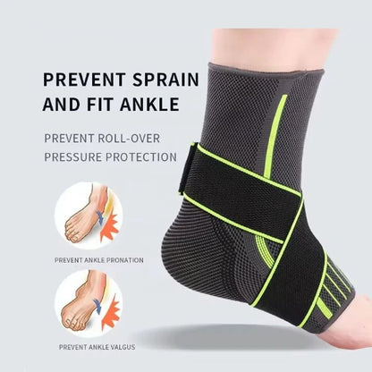 Adjustable Compression Ankle Support For Sports And Daily Protection 3