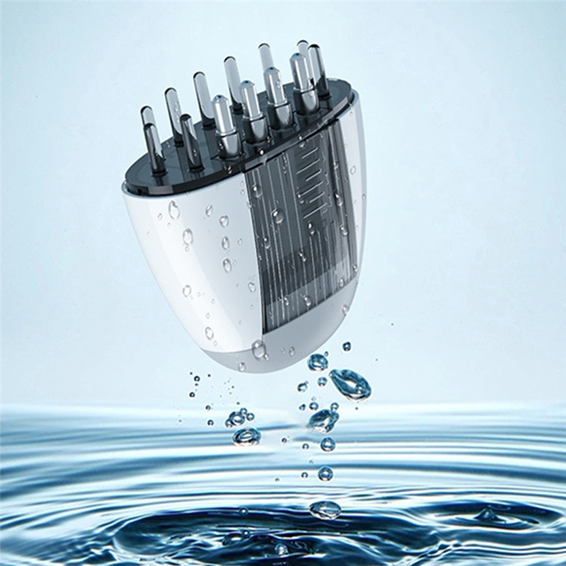 Vibrating Scalp Comb For Hair Growth Applicator Liquid Serum Oil Nourish Mini Scalp Medicine Comb W 3