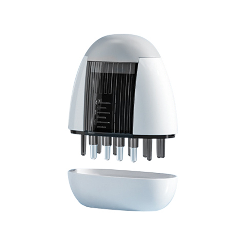 Vibrating Scalp Comb For Hair Growth Applicator Liquid Serum Oil Nourish Mini Scalp Medicine Comb W 4