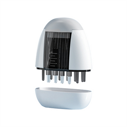 Vibrating Scalp Comb For Hair Growth Applicator Liquid Serum Oil Nourish Mini Scalp Medicine Comb W 4