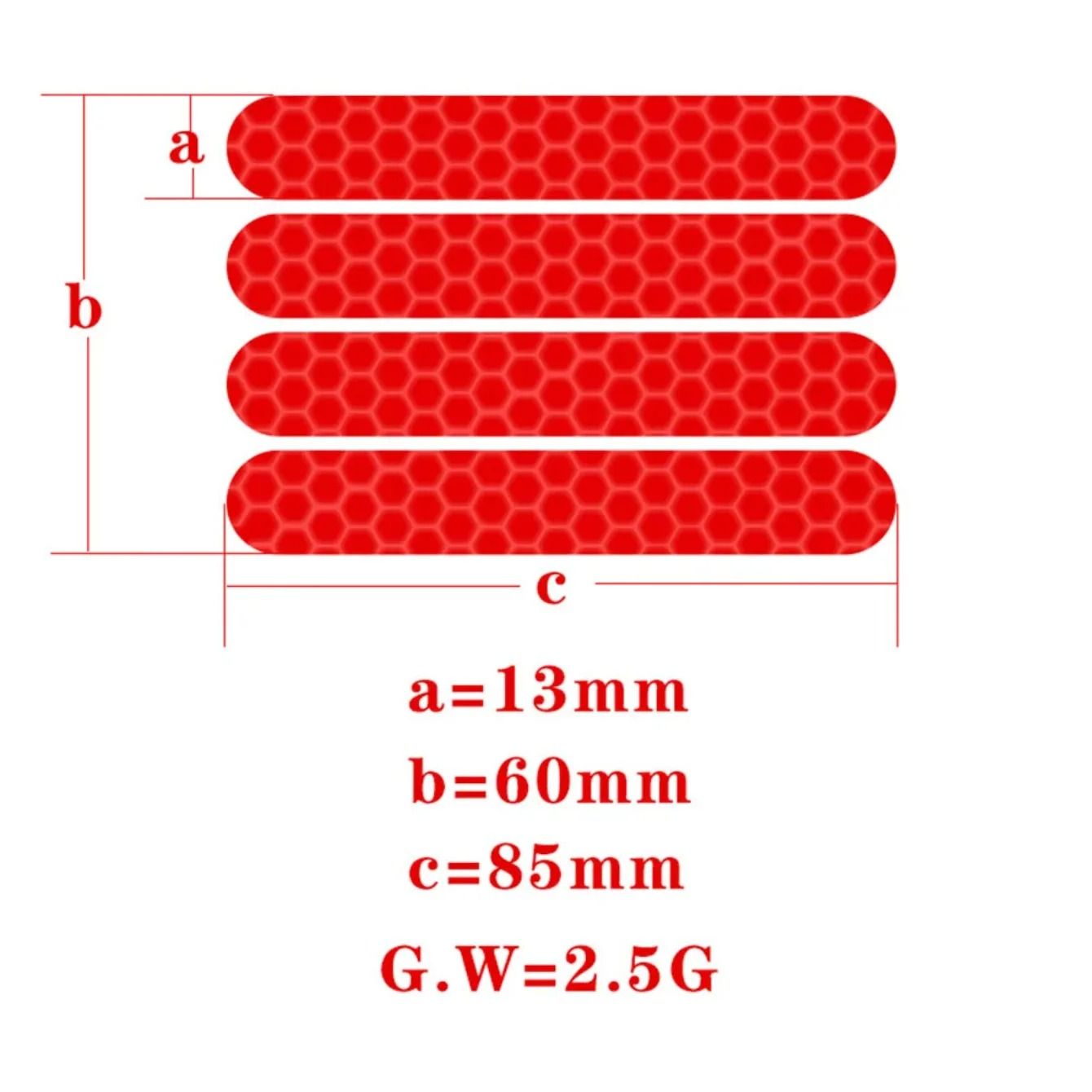 Reflective Safety Stickers For Electric Scooters 1