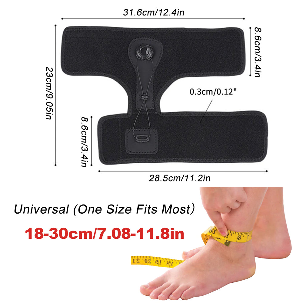 Compression Ankle Brace Adjustable Ankle Support Protector For Basketball Running Nylon Knitted Gym 5