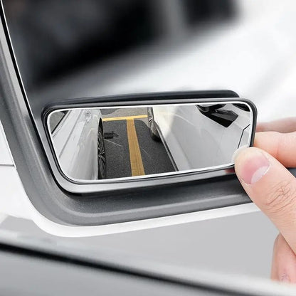 Adjustable Blind Spot Mirror Set For Wide Angle Car Rearview Safety 3
