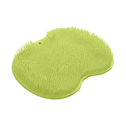 Silicone Shower Wall Mounted Scrubber Shower Massage Pad Brush Shower Feet Wash Mat Back Massage Re 8