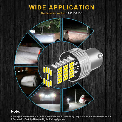 1156 BA15S LED Reversing Light Bulbs With High Power 4014SMD Chips 5