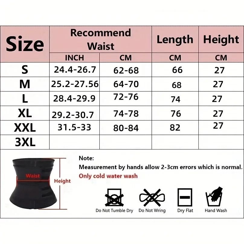 Waist Trainer Slimming Body Shaper Fitness Belt 6