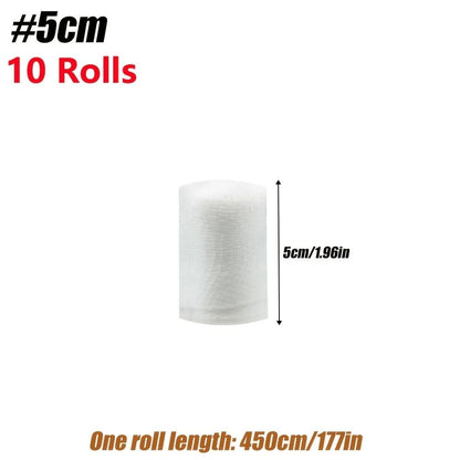 Breathable Gauze Bandage Rolls Flexible Multipurpose Wrap 7
