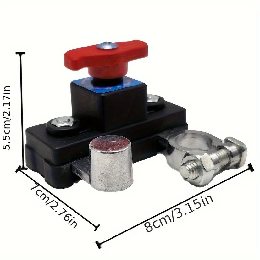 Car Battery Disconnect Switch Manual Automatic Circuit Breaker Protector 2