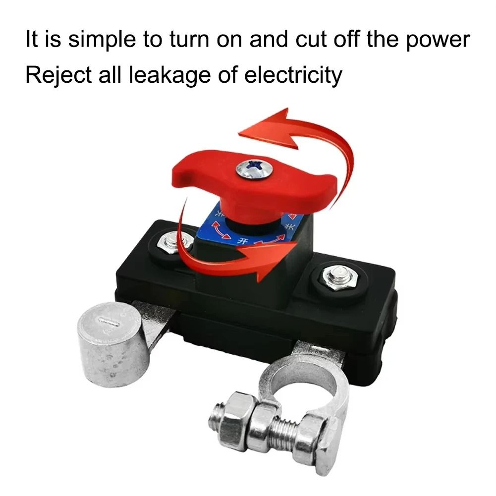 Car Battery Disconnect Switch Manual Automatic Circuit Breaker Protector 5