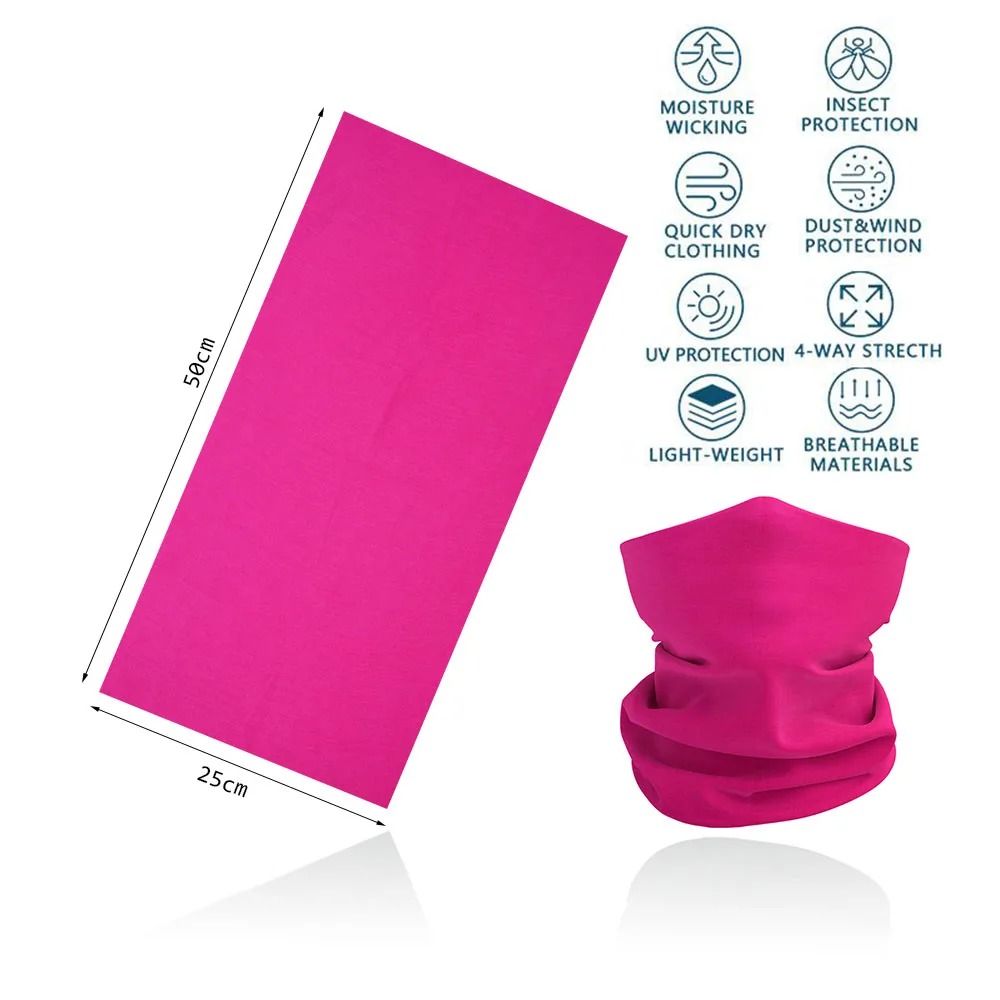 Breathable Neck Gaiter Dustproof Quick Dry Head Scarf For Outdoor Activities 13