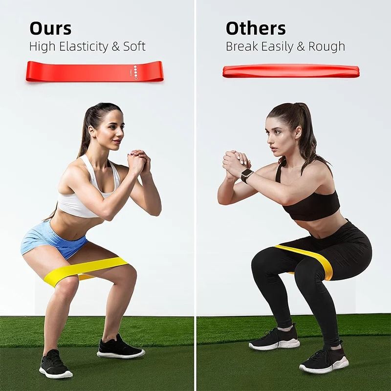 Resistance Bands Set For Yoga Fitness Training And Full Body Workouts 6