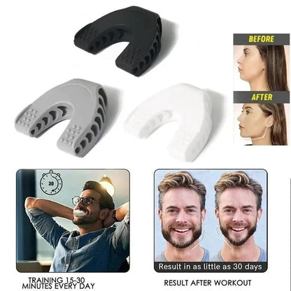 U Shape Jaw Exerciser Facial Muscle Training Device 4