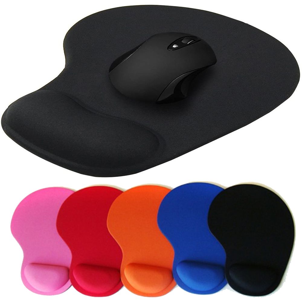 Wrist Rest Mouse Pad, Comfortable Wrist Support, Soft Non Slip Mouse Mat for PC Laptop Computer