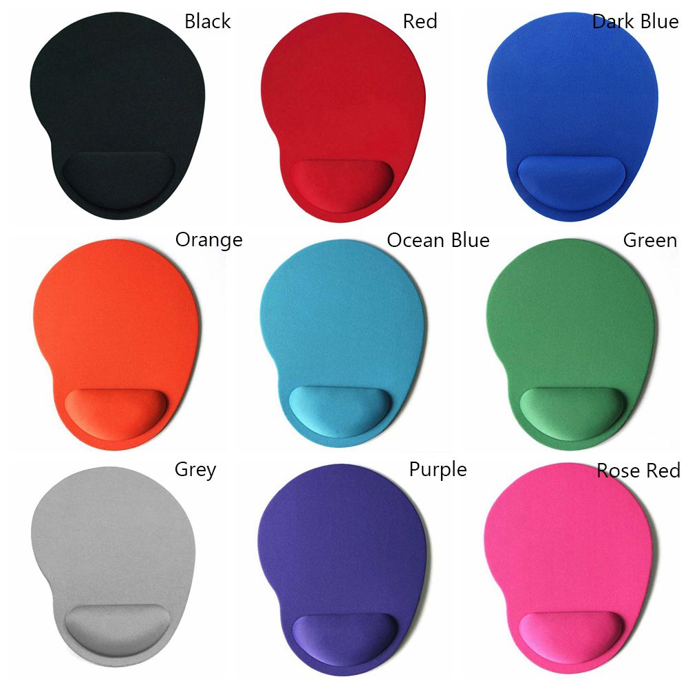 Wrist Rest Mouse Pad Comfortable Wrist Support Soft Non Slip Mouse Mat For PC Laptop Computer 5