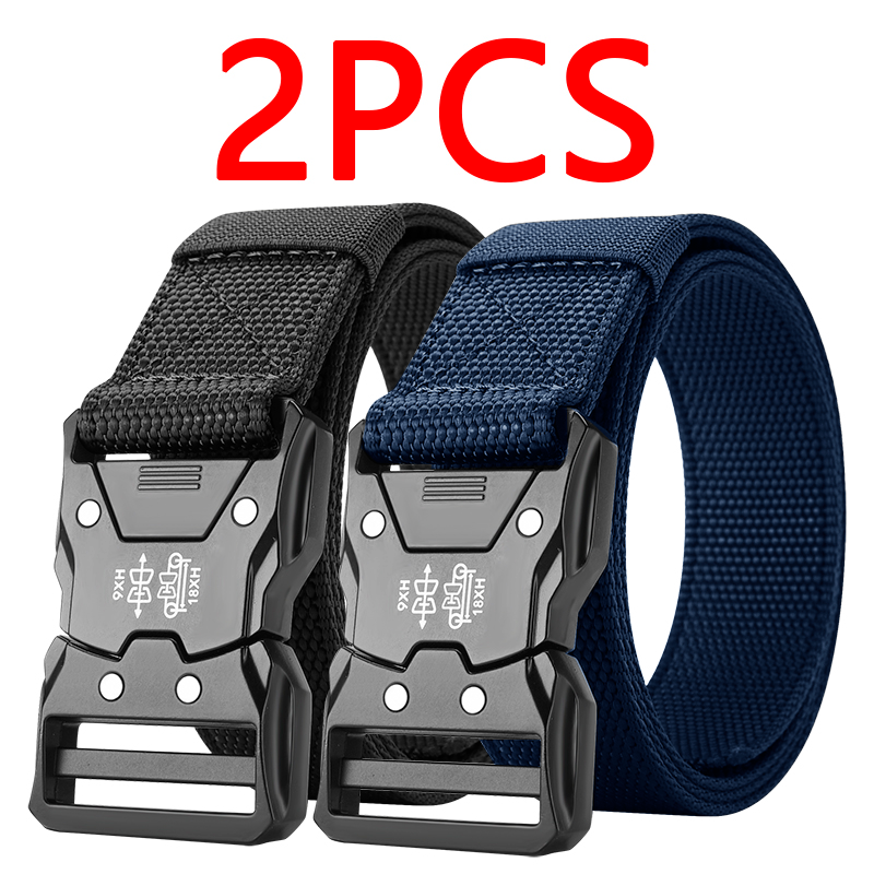 Durable Automatic Buckle Tactical Waist Belt Perfect For Outdoor Adventures Unisex Accessories For  6