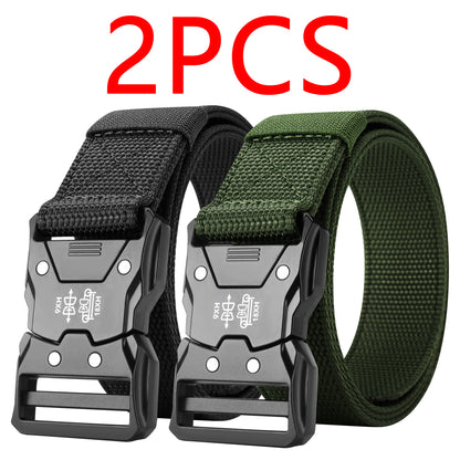 Durable Automatic Buckle Tactical Waist Belt Perfect For Outdoor Adventures Unisex Accessories For  7