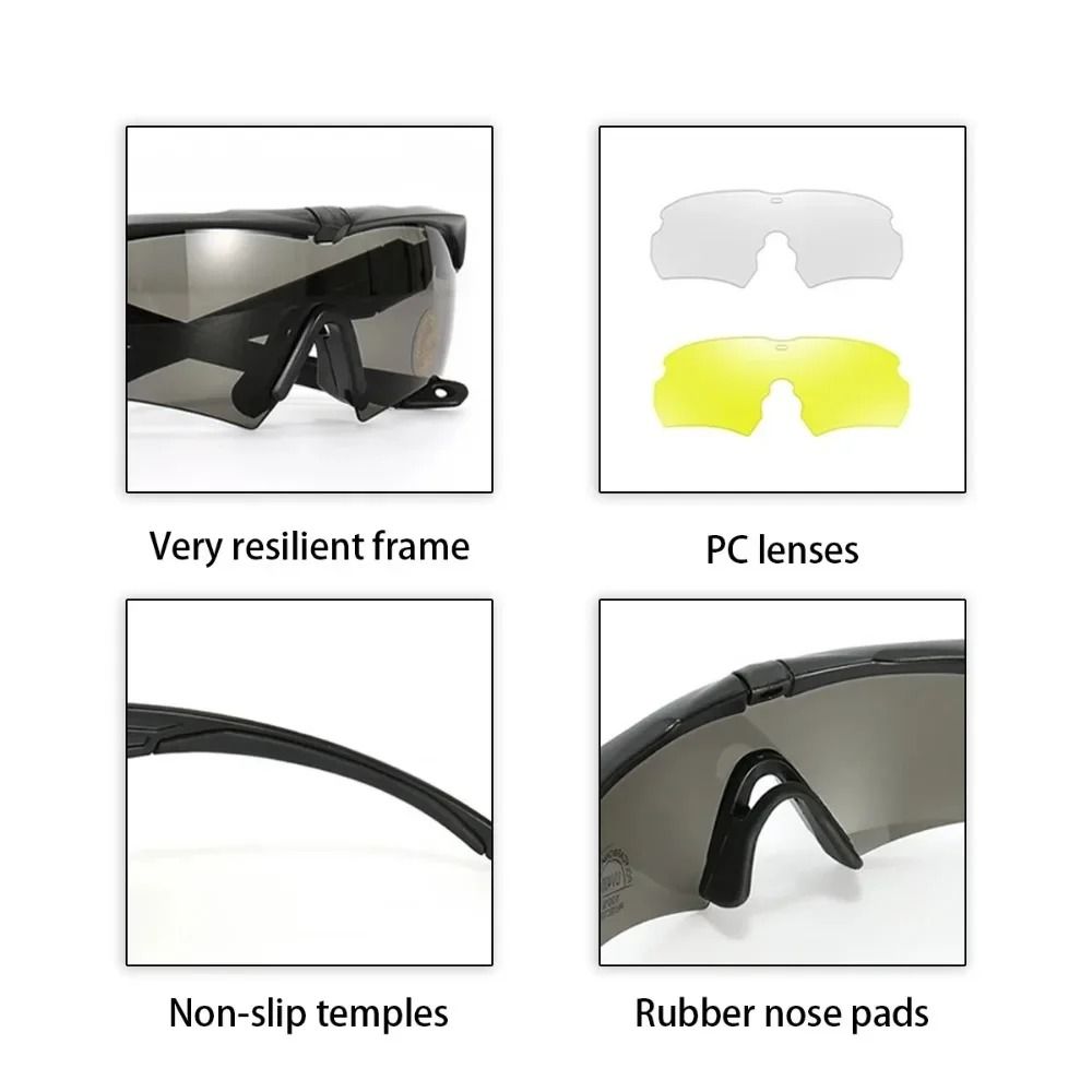 Military Tactical Goggles For Airsoft And Outdoor Sports 4