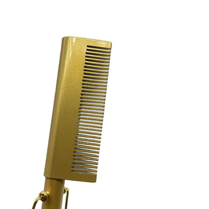 Hot Comb Electric Hair Brush Hair Straightener Hot Comb Pressing Styling Tools 3