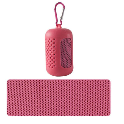 Portable Cooling Towel With Silicone Case For Sports And Outdoor Activities 12